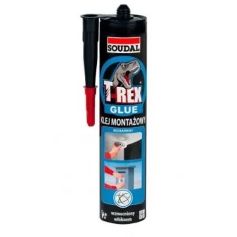 COLLA DI MONTAGGIO TRASPARENTE 310G T-REX - COLLA 380 TRASPARENTE