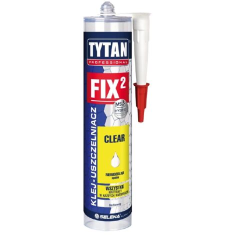 COLLA DI MONTAGGIO TRASPARENTE FIX2 290ML INCOLORE - COLLA FIX2 CL