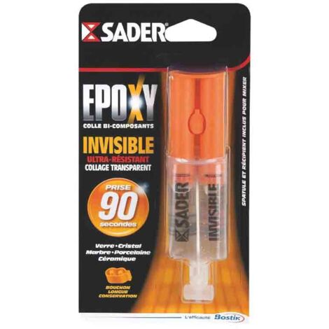 Colla epossidica invisibile 25 ml Sader