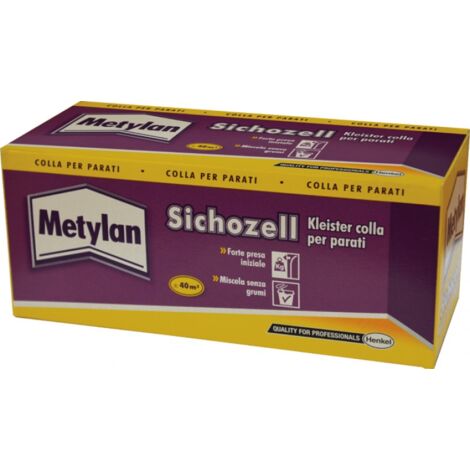 Colla in Polvere per Parati Leggeri e Pesanti Sichozel Henkel 125Gr