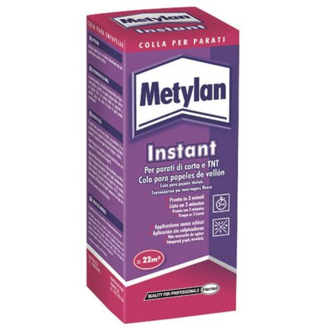 Colla "Metylan Instant" adesivo in polvere per parati in carta 180 gr