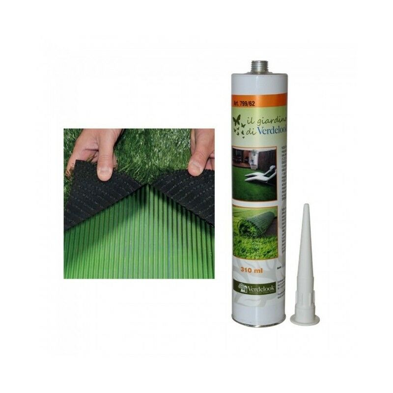 Colla Poliuretanica Per Prato Sintetico - Kit Con Catalizzatore E Spatola | Fissaggio A Terra - Foto 12