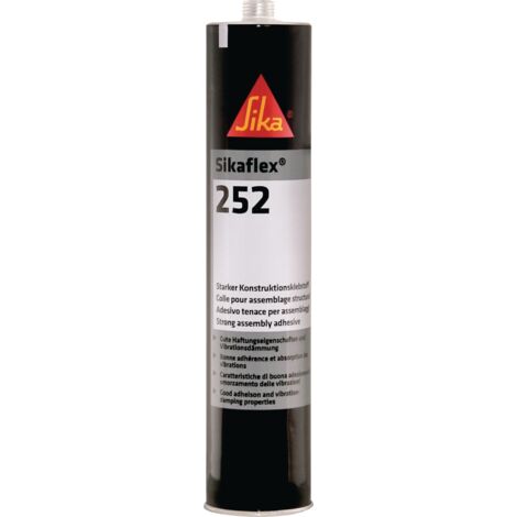 Colla per costruzioni Sikaflex®-252 nero 300 ml cartuccia