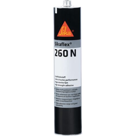 Colla per costruzioni Sikaflex®-260 N nero, cartuccia da 300 ml
