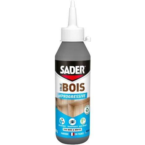 Colla per legno a presa graduale 100 g Sader
