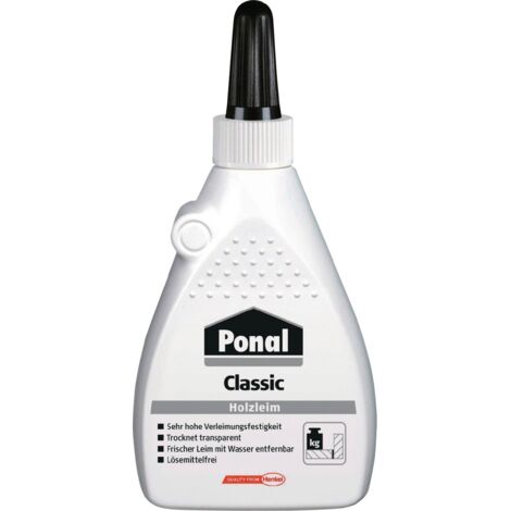 Colla per legno Ponal Classic 120g resistente acqua asciuga chiaro