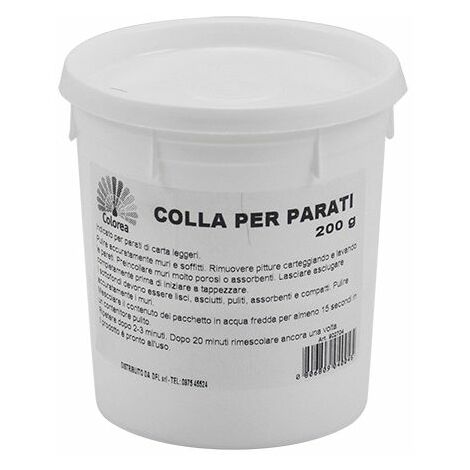 COLLA PER CARTA PARATI 123G 200 GR