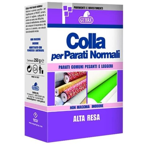 COLLA PER PARATI NORMALI 250GR IN POLVERE