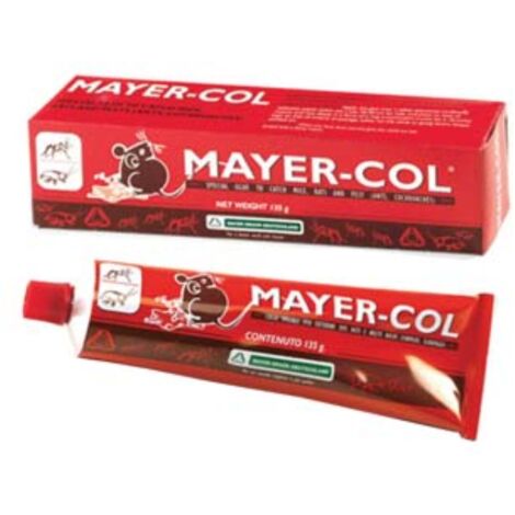 Colla per topi mayercol  - gr.135 in tubetto 25 pezzi Mayer