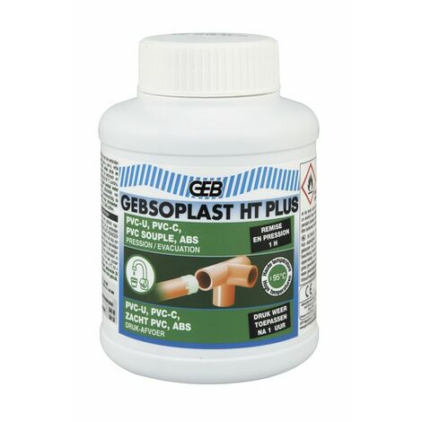 Colla PVC e ABS GEBSOPLAST HT PLUS