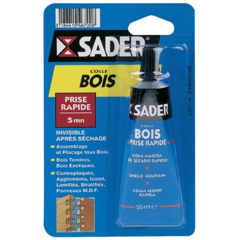 Colla rapida per legno, tubo da 55 ml.
