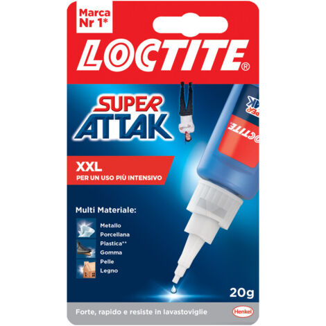 colla Super Attak adesivo liquido istantaneo Precision Maxi 20 gr plastica