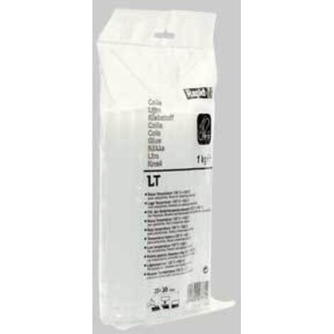COLLA TERMOFUSIBILE RAPID Ø 12 x 190 mm, confezione 1 kg - Trasparente - RAPID