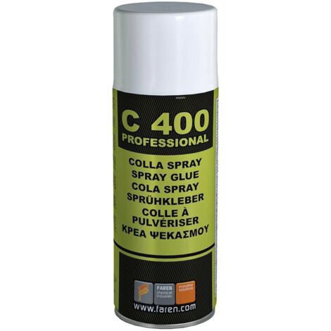 Colla universale adesivo a contatto spray per incollaggi 400 ml -1 Pezzo