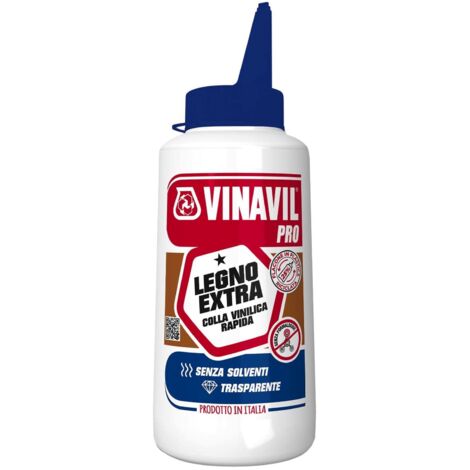 Colla vinilica "Vinavil Pro" trasparente per legno 750 gr