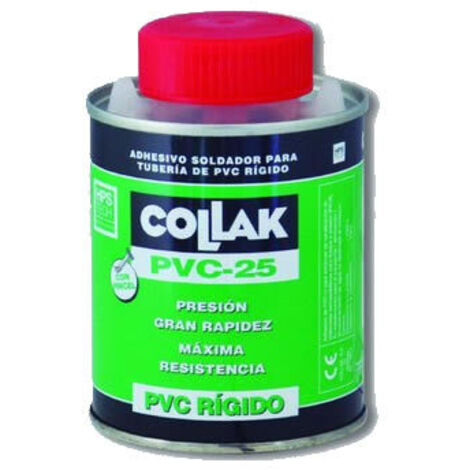 COLLAK 200250TP Adesivo per saldatura PVC-25 Pennello 250ml