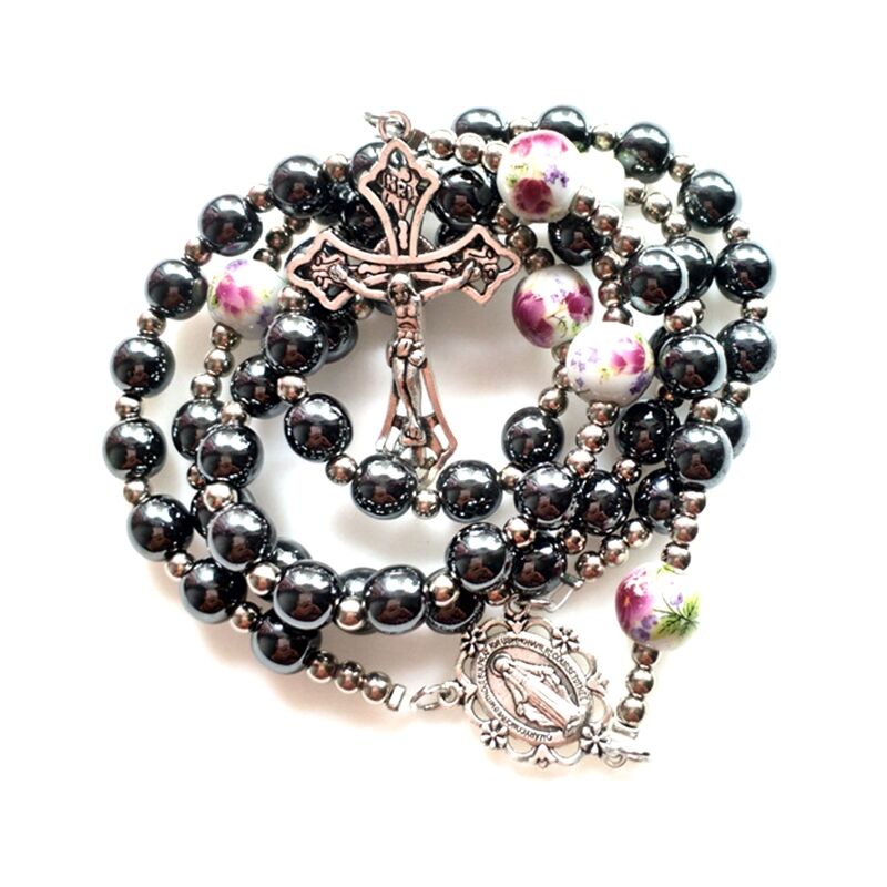 Collana con ciondolo religioso a croce per la