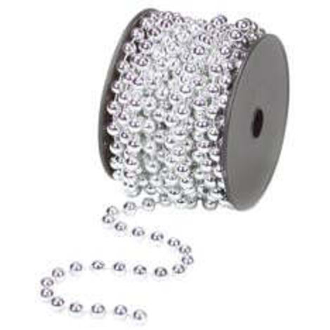 Collana In Plastica In Bobina Colore Argento