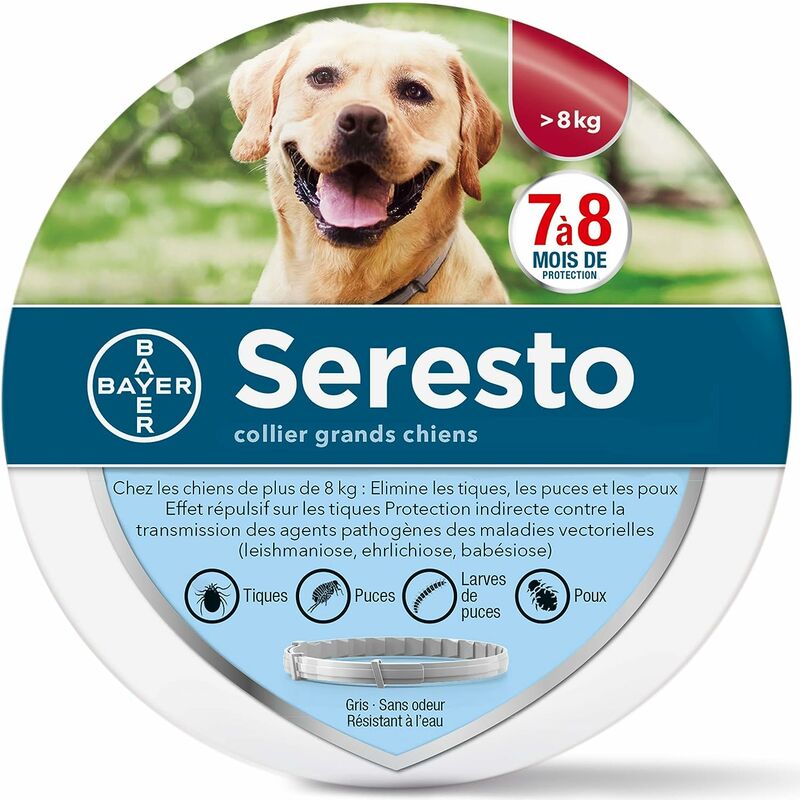 Collana per cani - fuga e anti-taccuina per grandi...