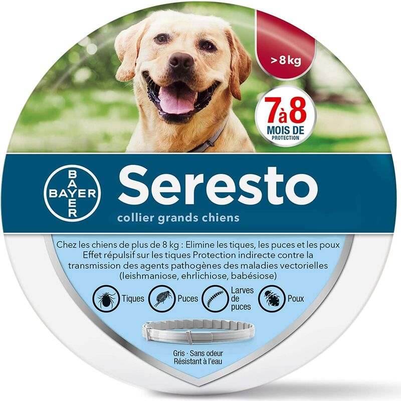 Collana per cani - fuga e anti-taccuina per grandi...