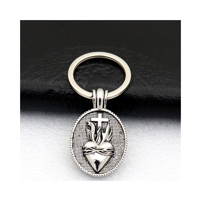 Collana religiosa alla moda in lega di zinco