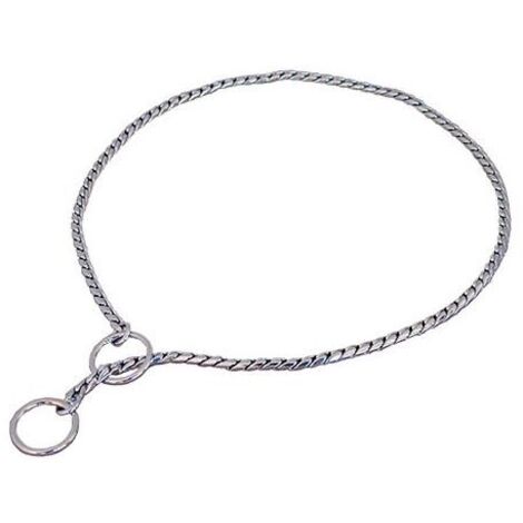 Collane con catena in argento di massima eleganza 3,5mm. x 43cm. CROMO D'ARGENTO