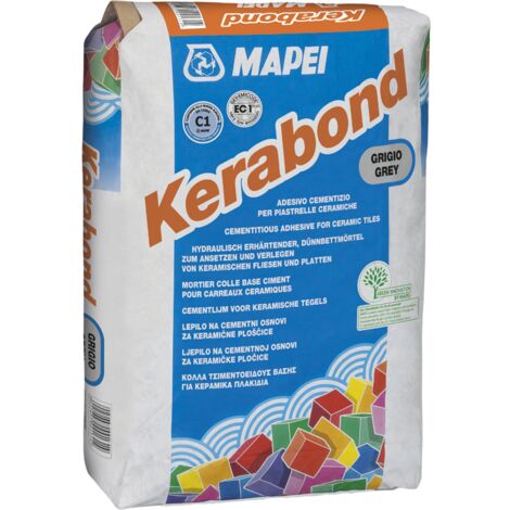 Collante kerabond bianco sacco kg.25