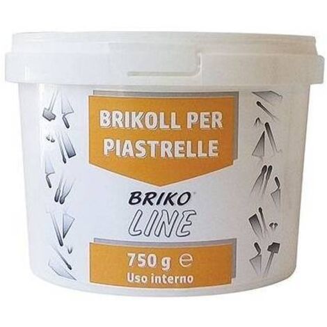 COLLANTE MAIOLICHE PASTA BRIKO LINE - KG 0,750 - 12 pezzi