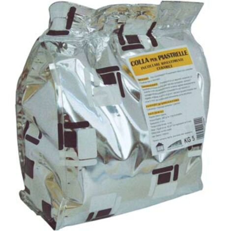 COLLANTE MAIOLICHE POLVERE BRIKO LINE - BIANCO KG 5 - 5 pezzi