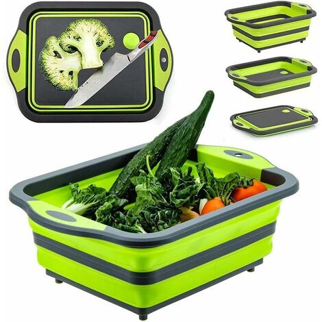 Rottogoon Collapsible Cutting Board, Foldable Chopping Board with