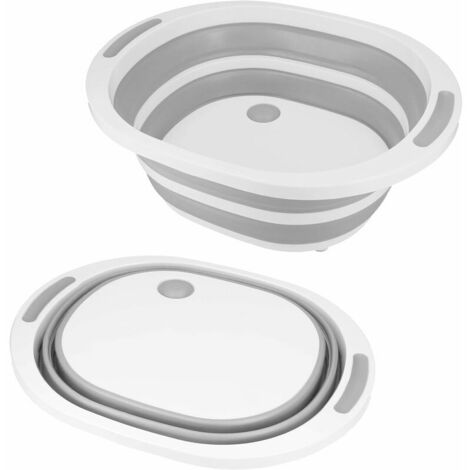 Collapsible kitchen basin Camping accessory 6 l Camping accessory Camping Caravan Sink Sink Laundry basket Laundry basket Camping bowl Plastic bowl