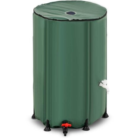 HILLVERT Collapsible Rainwater Tank 380 l Garden PVC