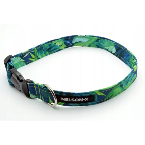 COLLAR ANCHO NELSON-X WIKI 5 CM/35-45 cm FABRICANTE POLACO ABRAZADERA DE PLÁSTICO