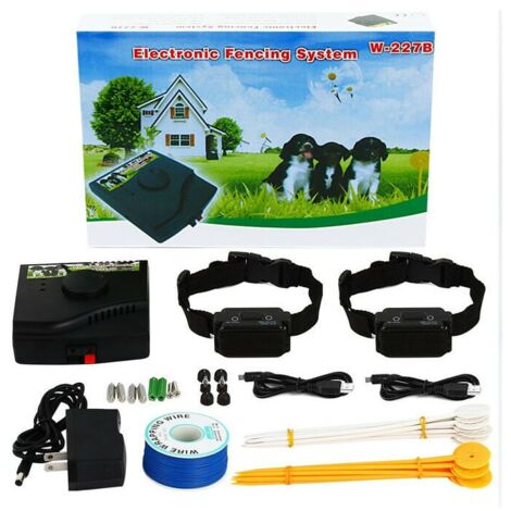 Collar antiescape para cerca eléctrica para perros con collares