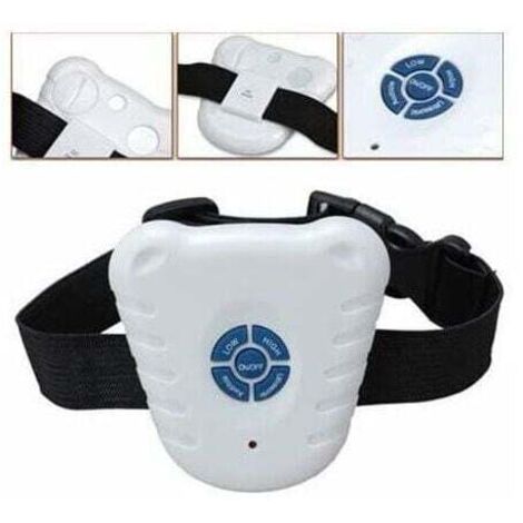 Collar antiladridos impermeable para perros con vibración ultrasónica, talla única