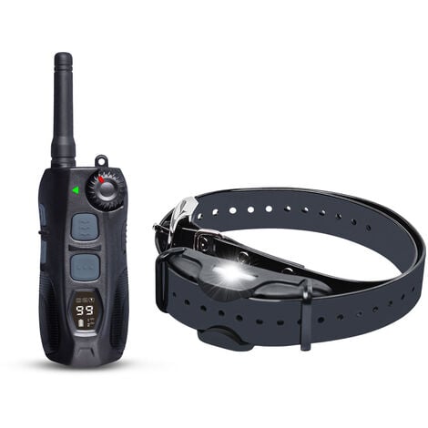 Collar de adiestramiento Yatek DT-4200 para perros de caza por vibración, pitido y shock con una distancia de hasta 2000m de distancia con visión