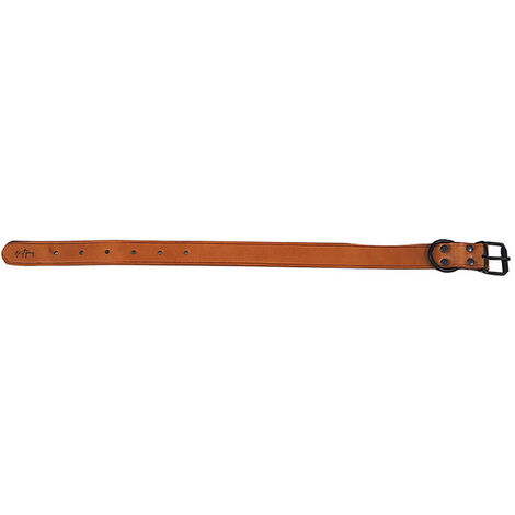 Collar de cuero liso 10 - 2,3x46 cm