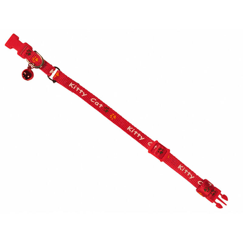 

Collar de gatito KITTY rojo 16-25cm x 8mm