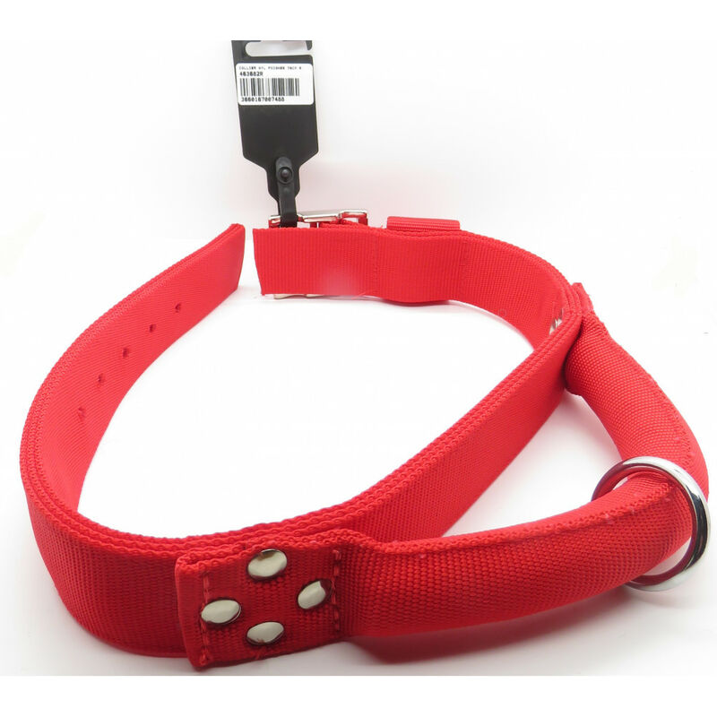 

Collar de nylon con mango T 70. rojo. tamaño de cuello. de 50 a 60 cm. para perro.