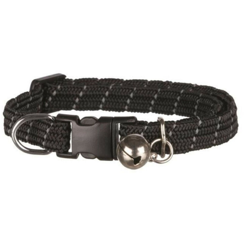 

Collar de nylon para gatos con bandas reflectantes, de color aleatorio.