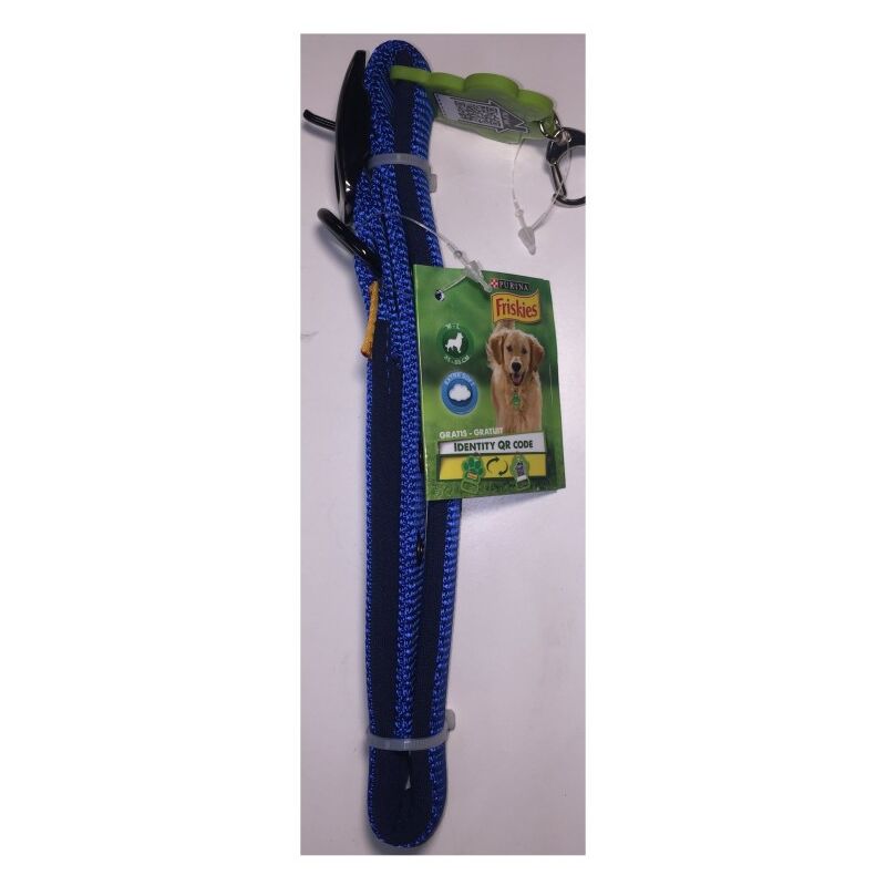 

Collar de perro azul extra suave - Tama