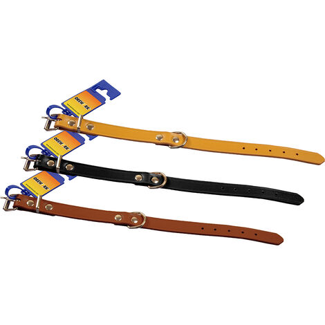 Collar de piel - Ø 50 cm - 2 cm