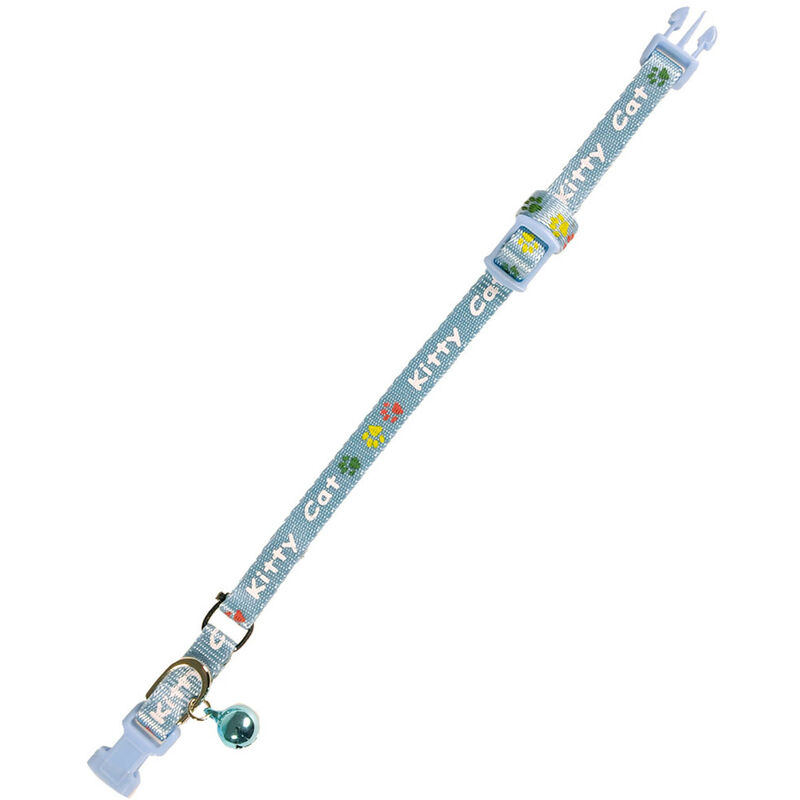 

Collar gatito KITTY azul16-25cm x 8mm