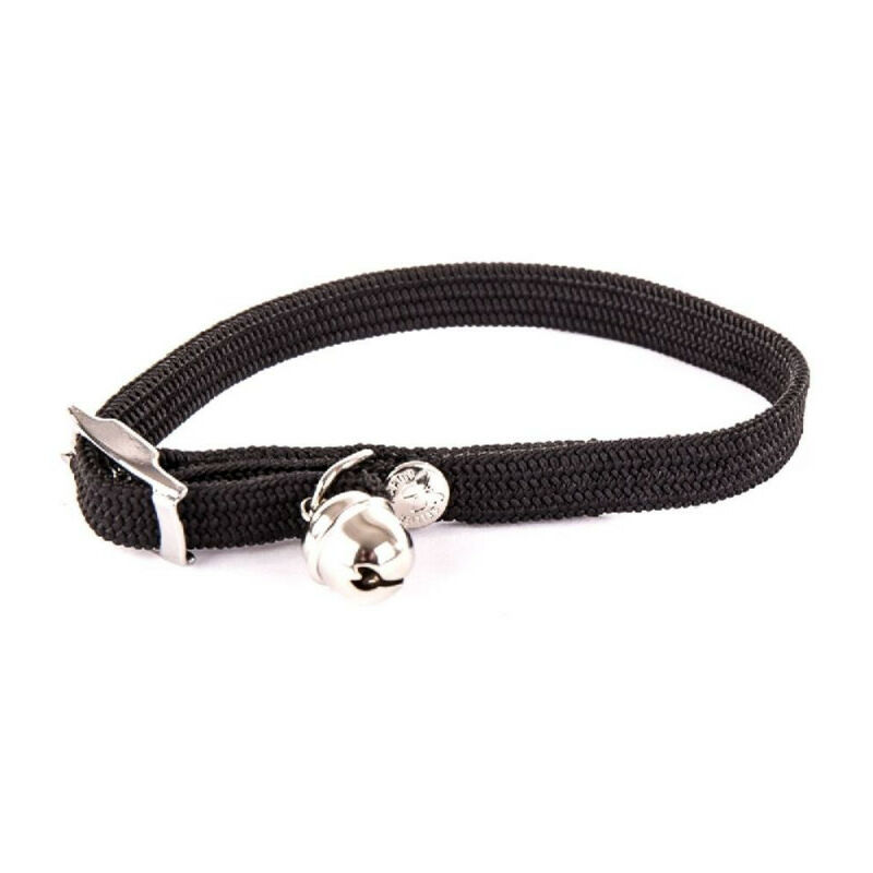 

Collar Gato Nylon Elastico 30Cm Negro