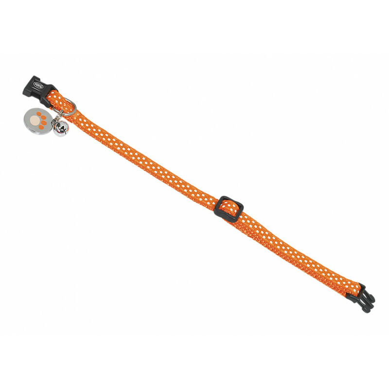 

Collar gato POIS naranja 20-30cm x 10mm