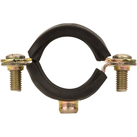 Collar isofónico bicolor M6 Ø18 (3/8") - Caja de 100