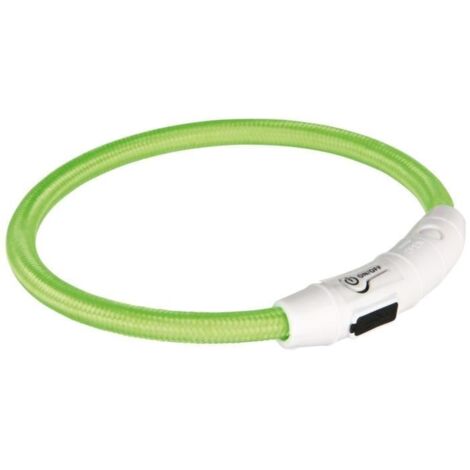 Collar LED para Mascotas Trixie Verde M/L