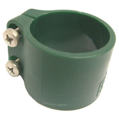 Collar Pali Bekaclip de 48 mm, color verde, paquete de 6, Betafence