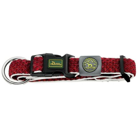 Collar para Perro Hunter Plus Hilo Rojo XL