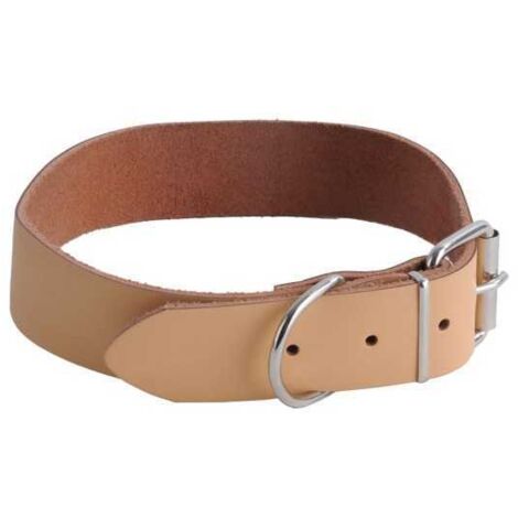 Collar para perros de cuero de 25 mm, 51 cm Ilcampo 07652